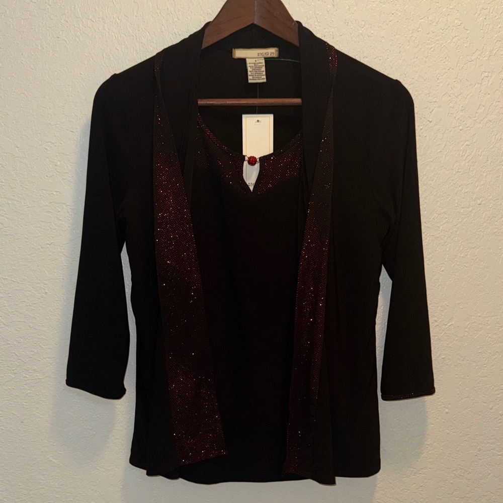 Atelier 29 Black Cardigan